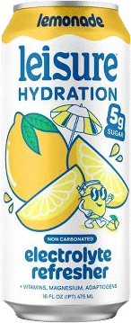 Leisure Hydration Electrolyte Refresher Lemonade