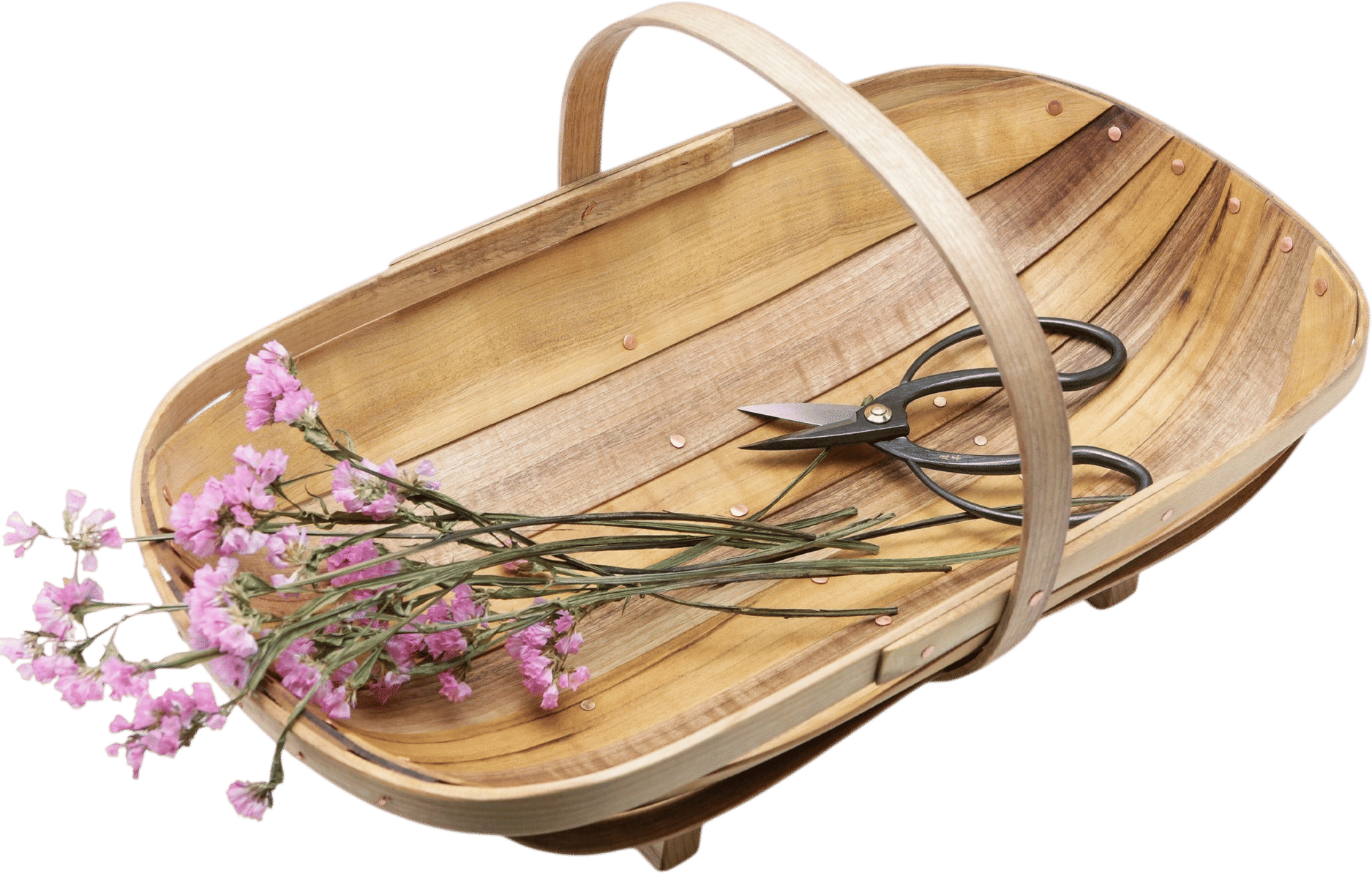 Handmade Myrtlewood Garden Trug