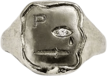 Pamela Love Seal Signet Ring