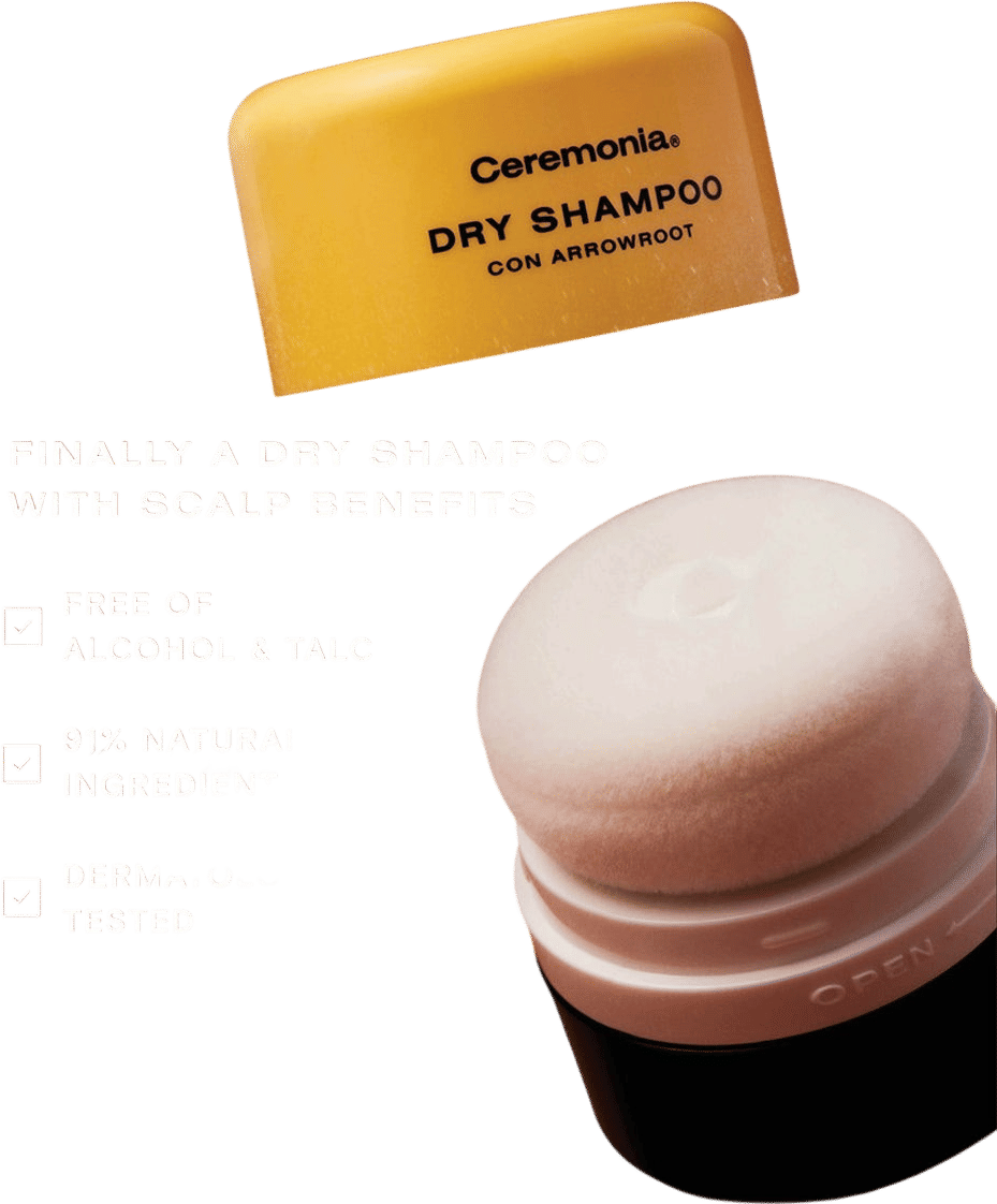 Arrowroot Dry Shampoo - Talc & Alcohol Free | Ceremonia