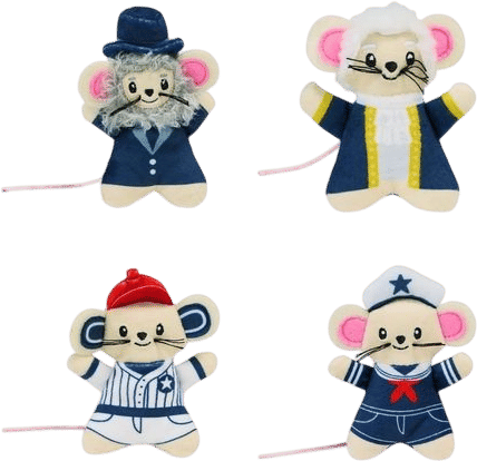 Americana Mice Cat Toys Petco