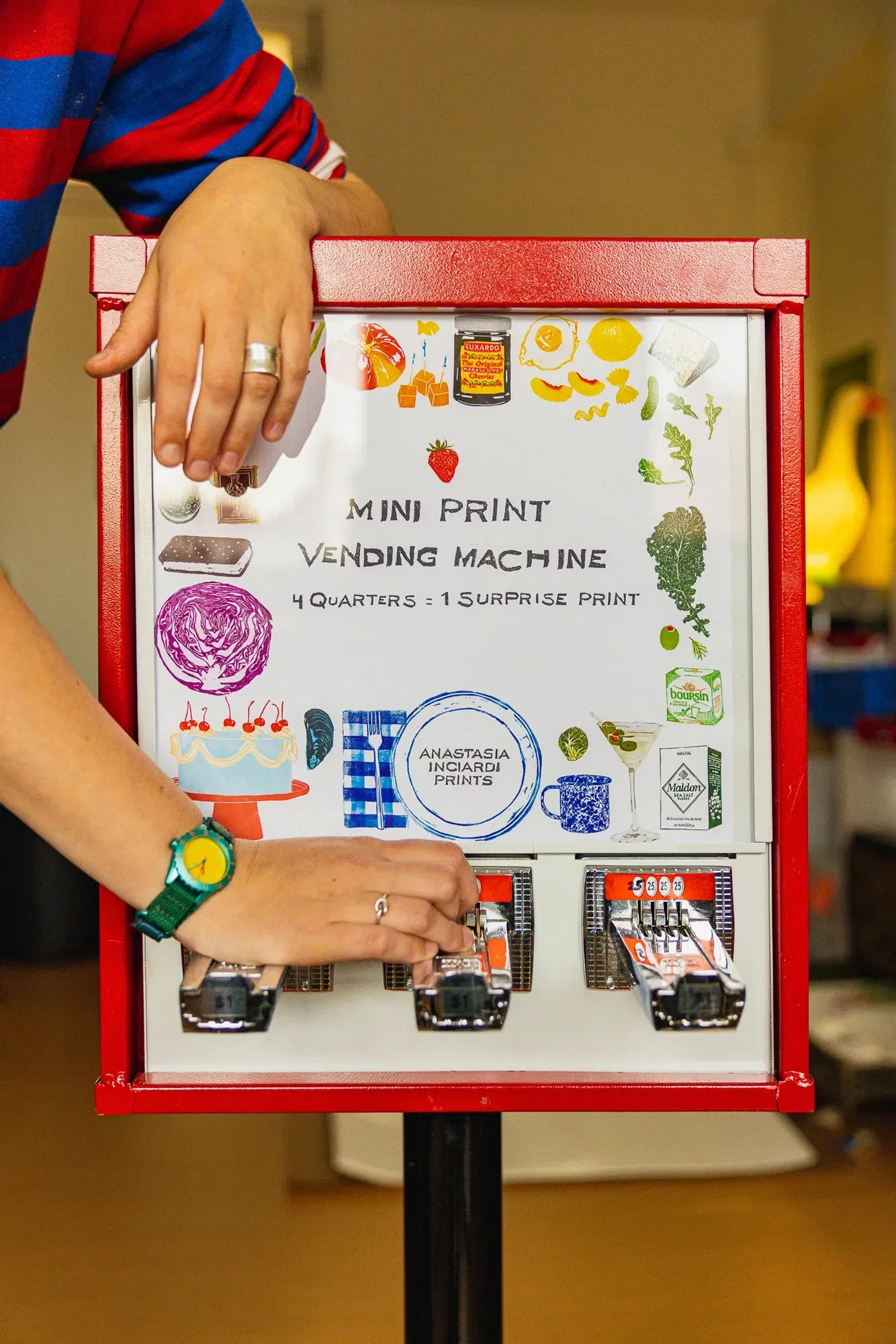 Mini Prints as souvenirs 