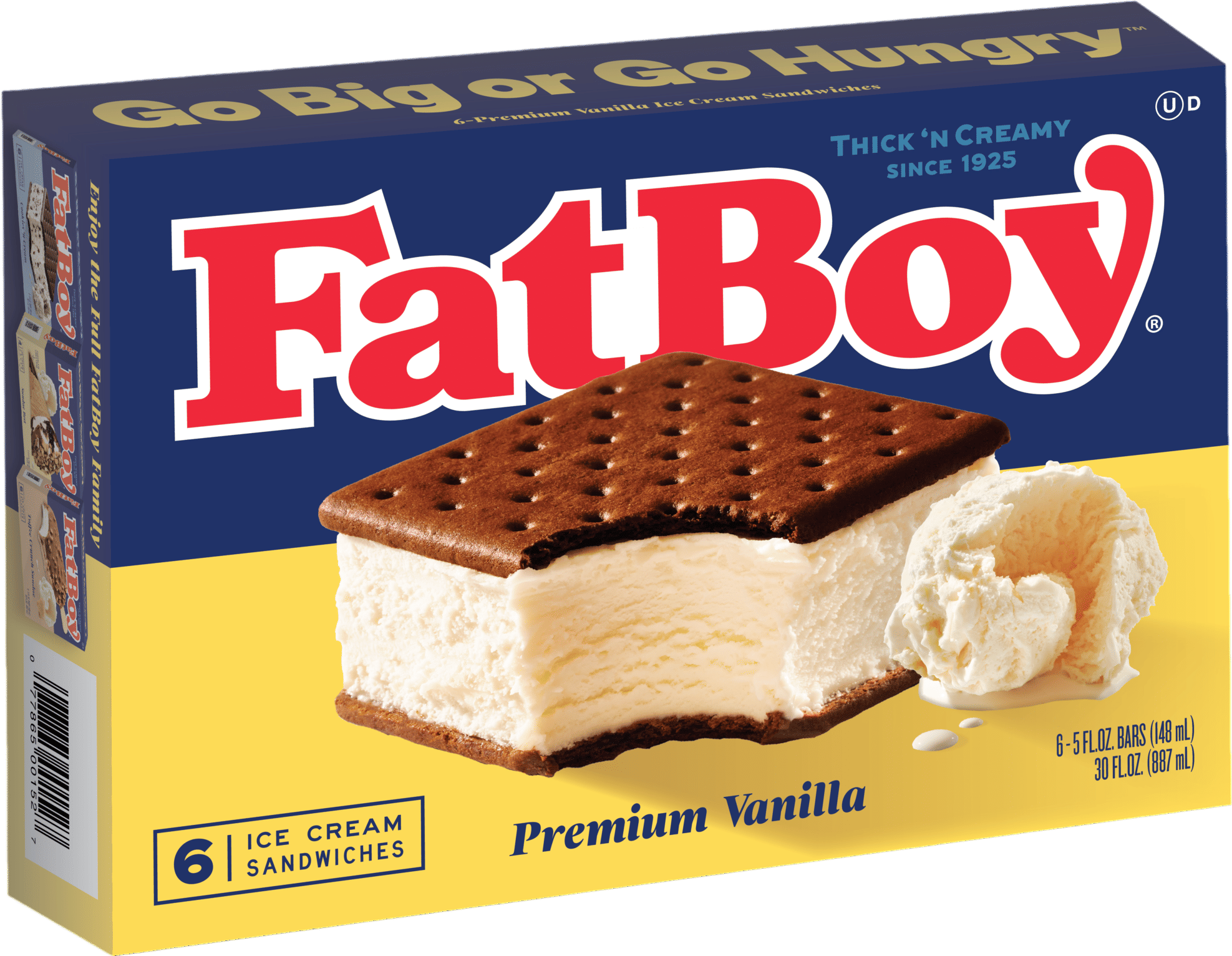 FatBoy Ice Cream Sandwiches