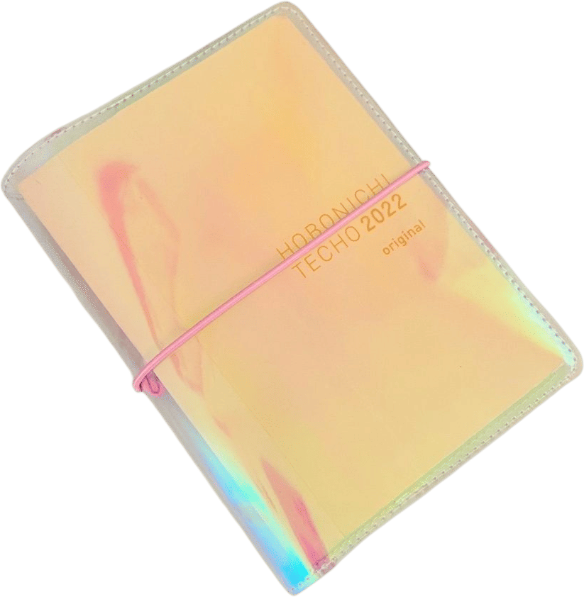 an adorable jelly cover for your little A6 notebook