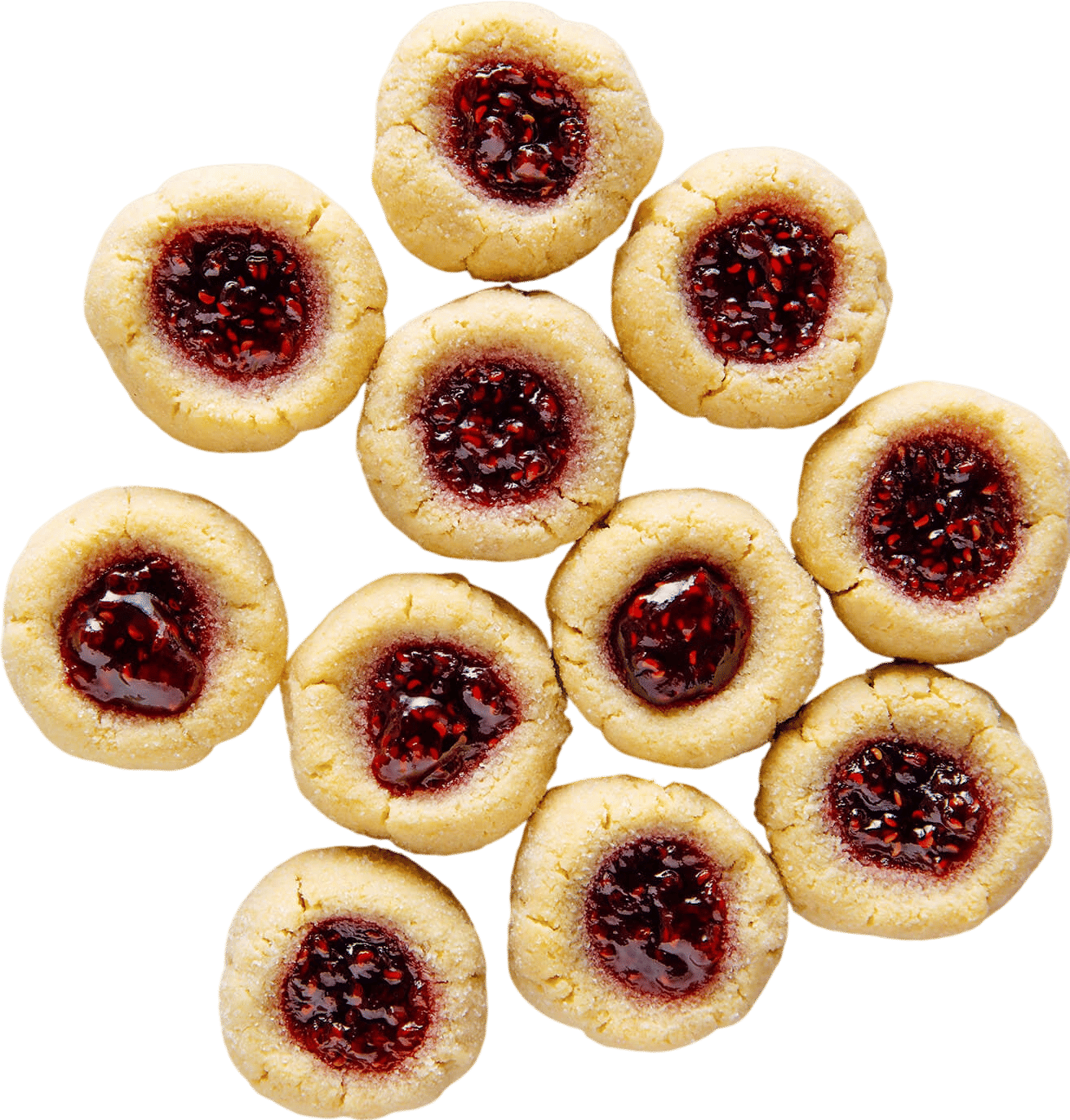 Almond Thumbprint Cookies