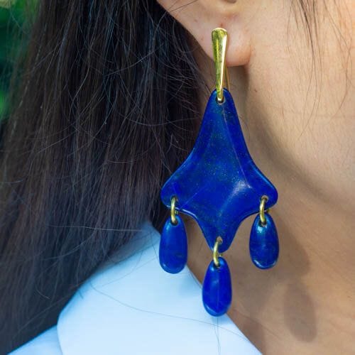 Three Directions Earrings