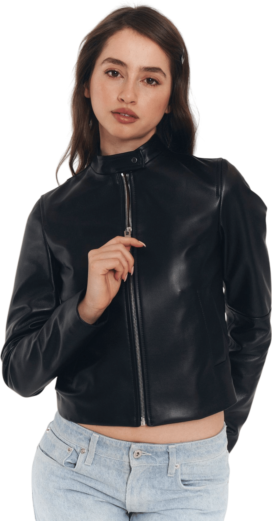 Bella Lambskin Leather Jacket