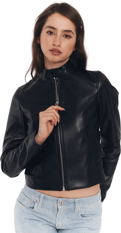 Bella Lambskin Leather Jacket