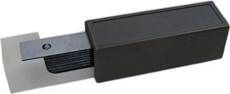 Warner 2-3/8" Carbide 100X Double Edge Scraper Blades, 10-Pack, 816