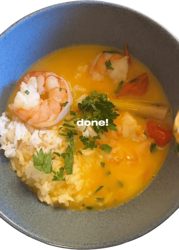 Prosecco + Lemongrass Poached Shrimp Recipe
