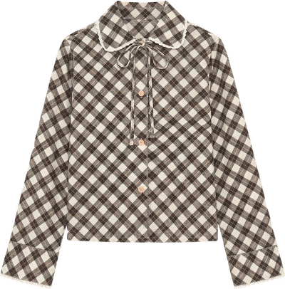 Black and White Checkered Pajamas