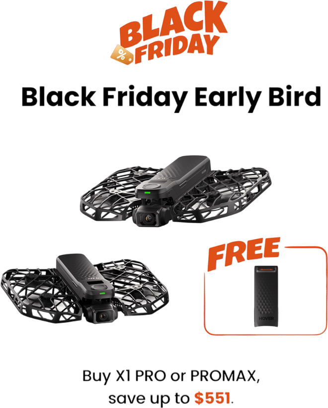 Best ever price on the HOVERAir X1 PROMAX drone