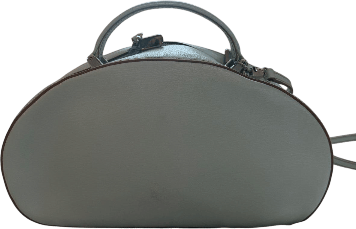Baby Blue Leather Handbag