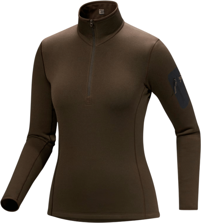 Kyanite Zip-Neck Base Layer Top