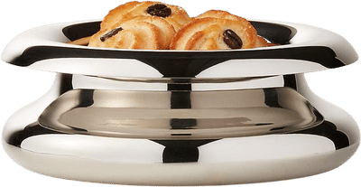 Piero Polished Stainless Steel Serving Bowl Small