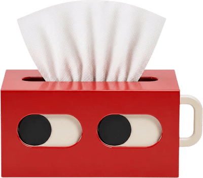 Cartoon Face Tissue Box
