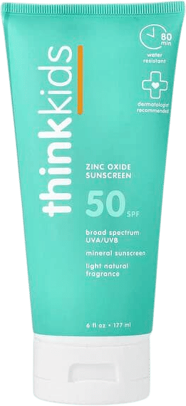 Thinkkids®, Zinc Oxide Sunscreen, SPF 50, 