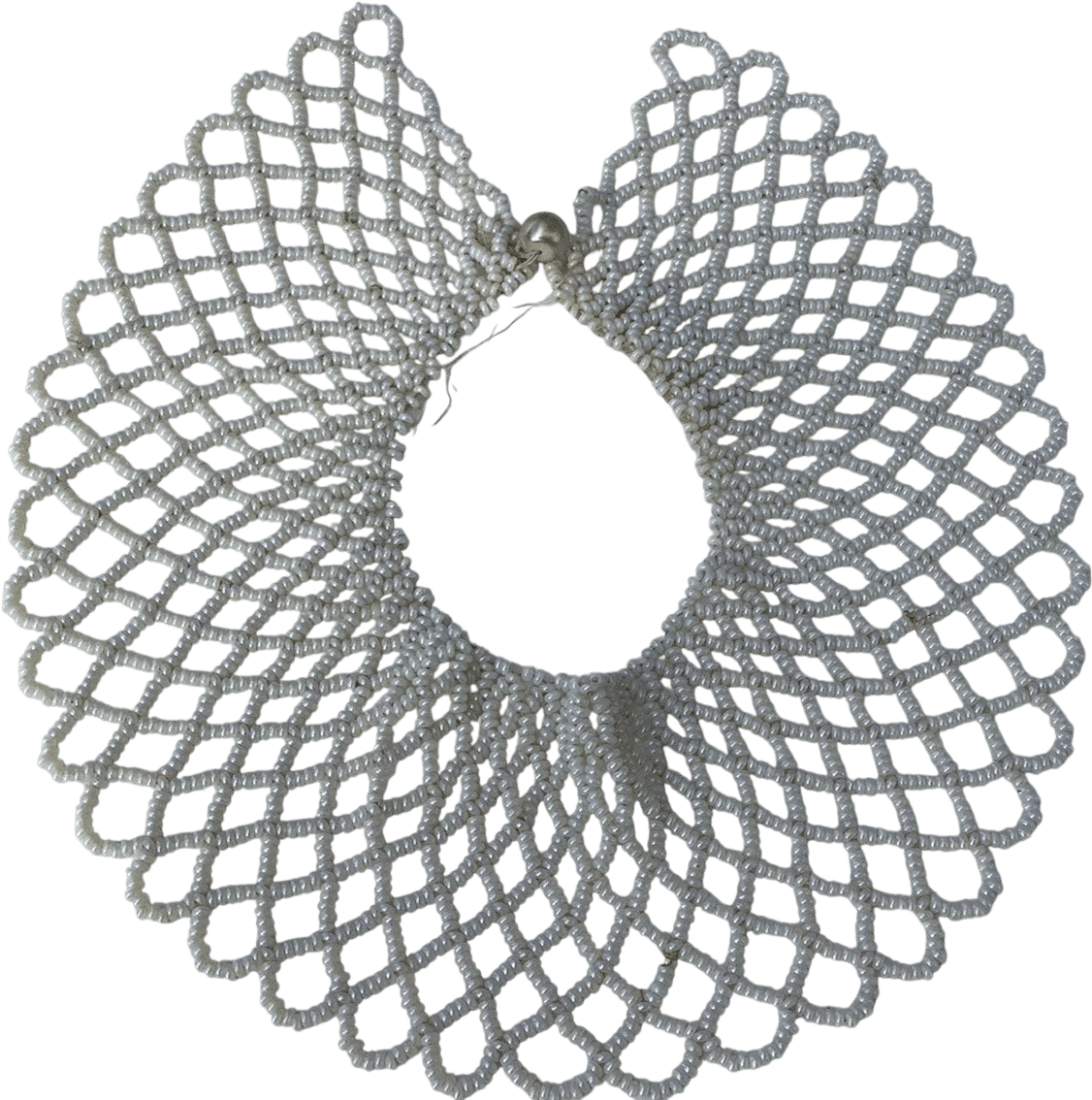 Vintage Baar & Beards Seed Pearl Handmade Collar
