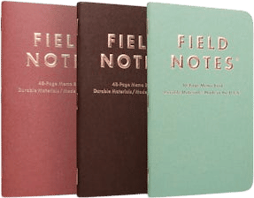 A secret stash of Field Notes notebooks