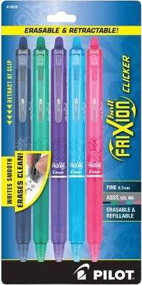 Erasable pens