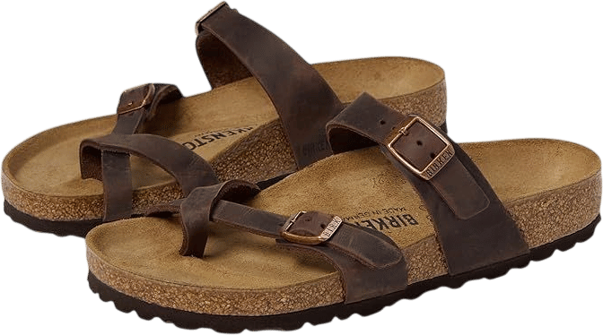 Mayari Oiled Leather Sandals