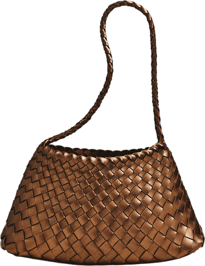 Calla Woven Shoulder Bag