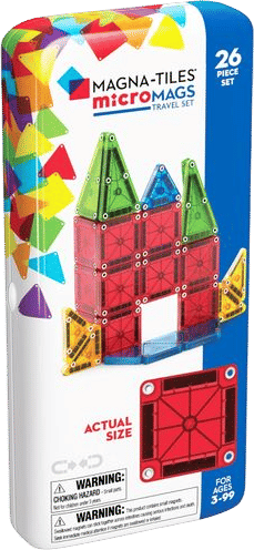 Mini Magna Tiles Travel Kit