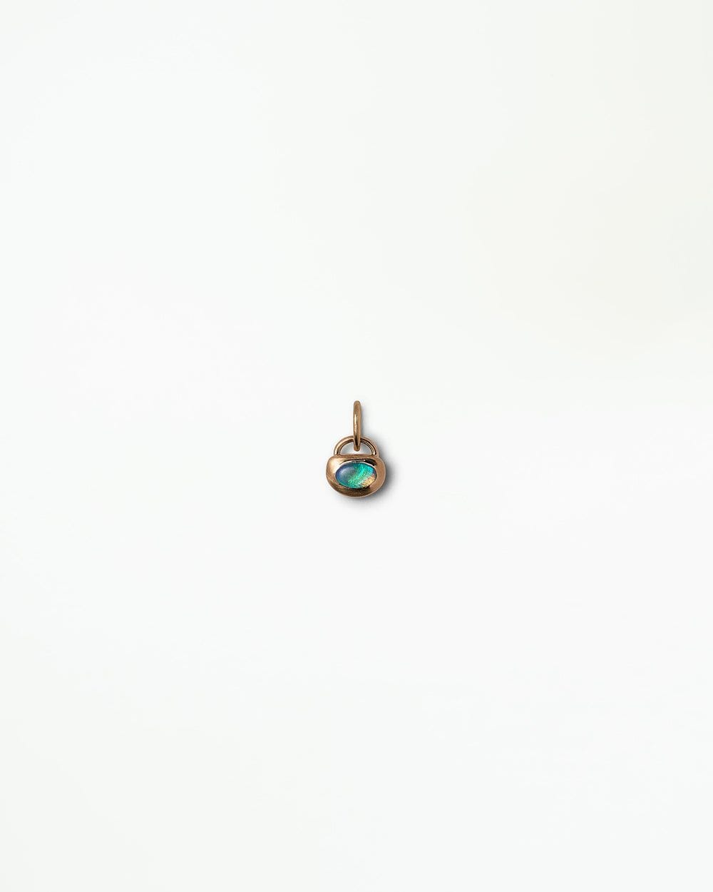 WWAKE Opal Heart Charm