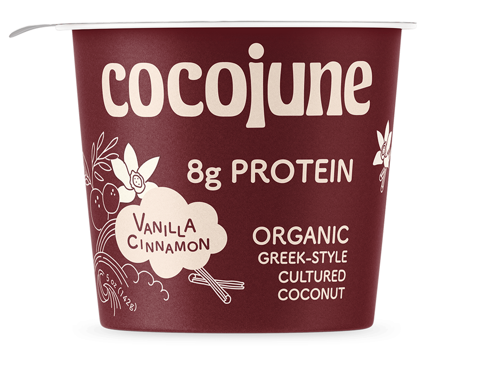 Vanilla Cinnamon Coconut Yogurt
