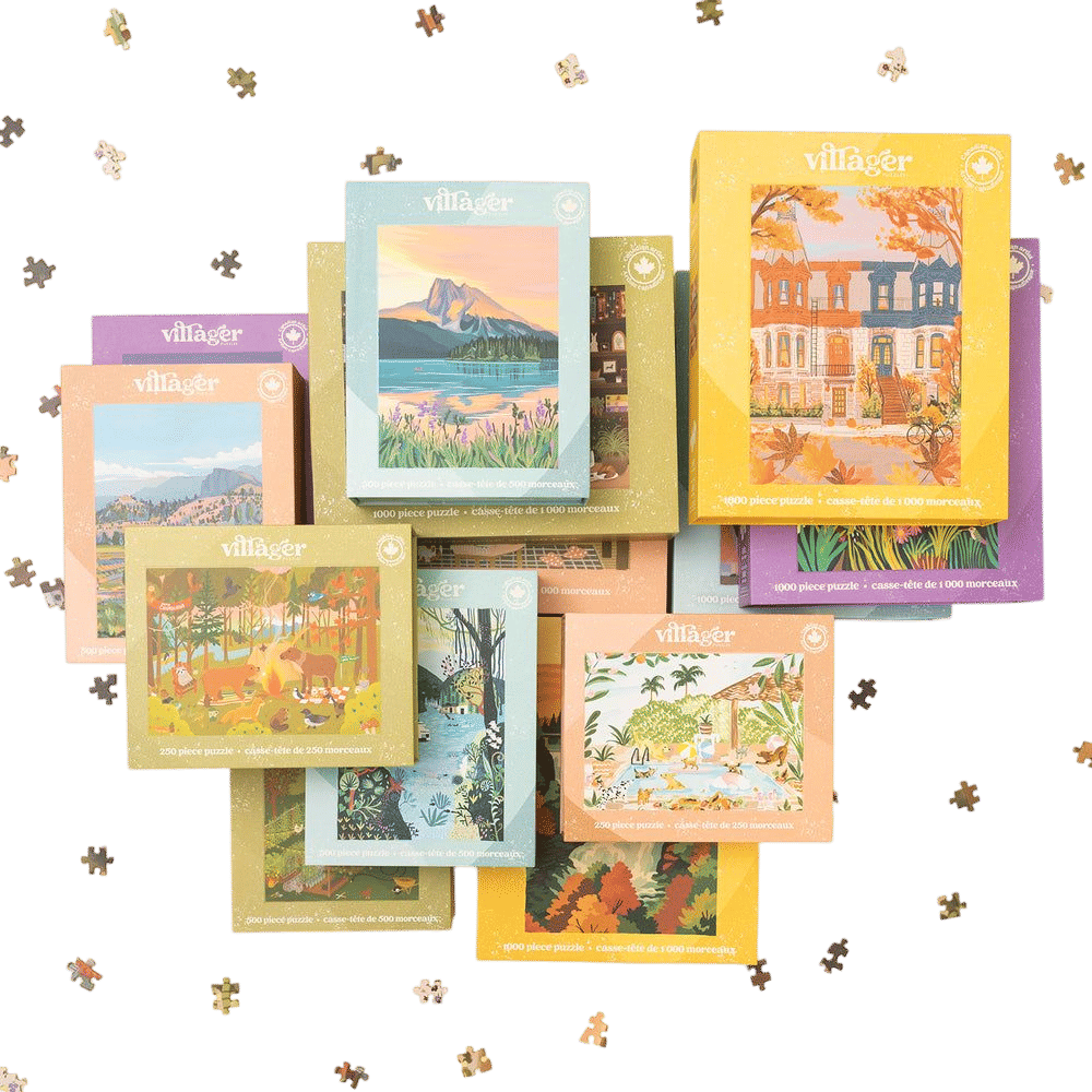 Villager Puzzles 1000 Piece Jigsaw Puzzle