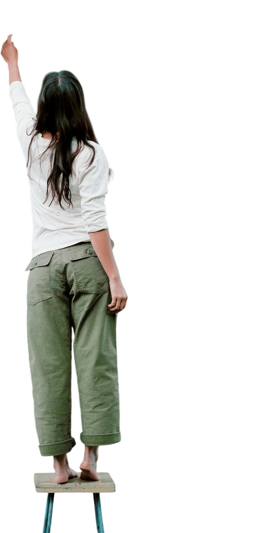 Imogene and Willie - blake military trouser in olive