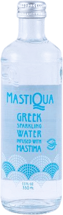 Mastiha mastic infused soda water