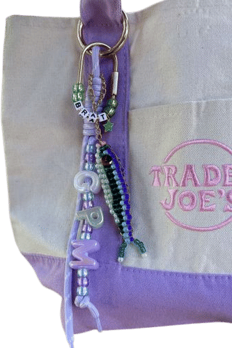 Personalized Bag Charm + Keychain