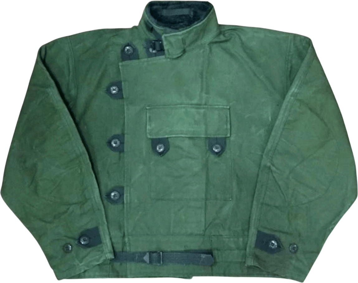 vintage swedish military jacket