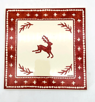 Dansk Nordic Knits Ceramic Trivet