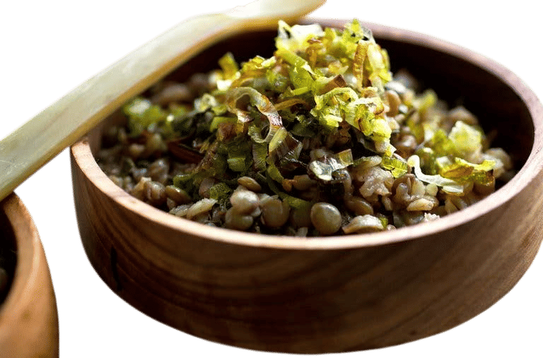 One-Pot Mujadara With Leeks and Greens