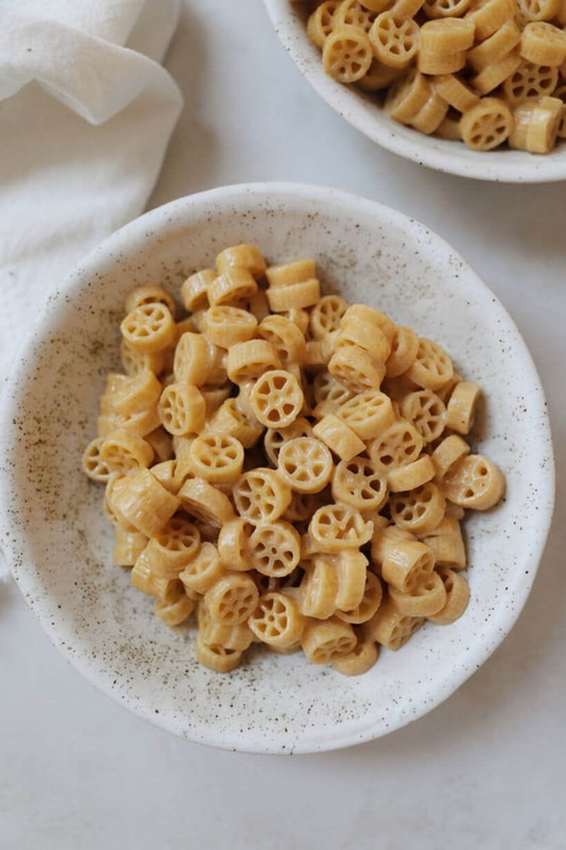 Annie’s Mac & Cheese made with bone broth