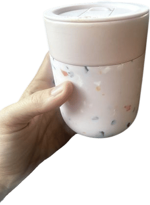 Extremely hot coffee