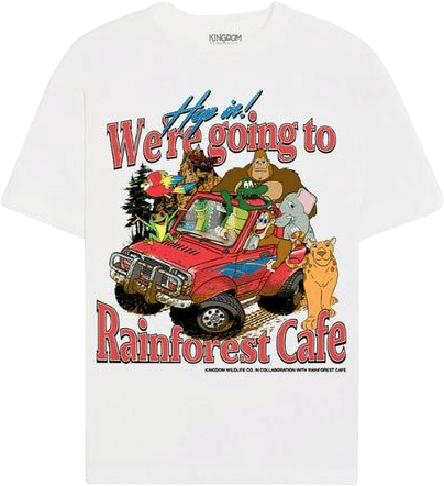 Rainforest Cafe Wild Bunch Adult Tee