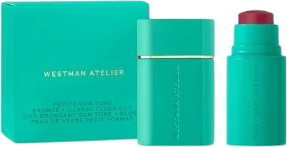 Westman Atelier Petite Sun Tone Bronze + Glassy Flush Duo