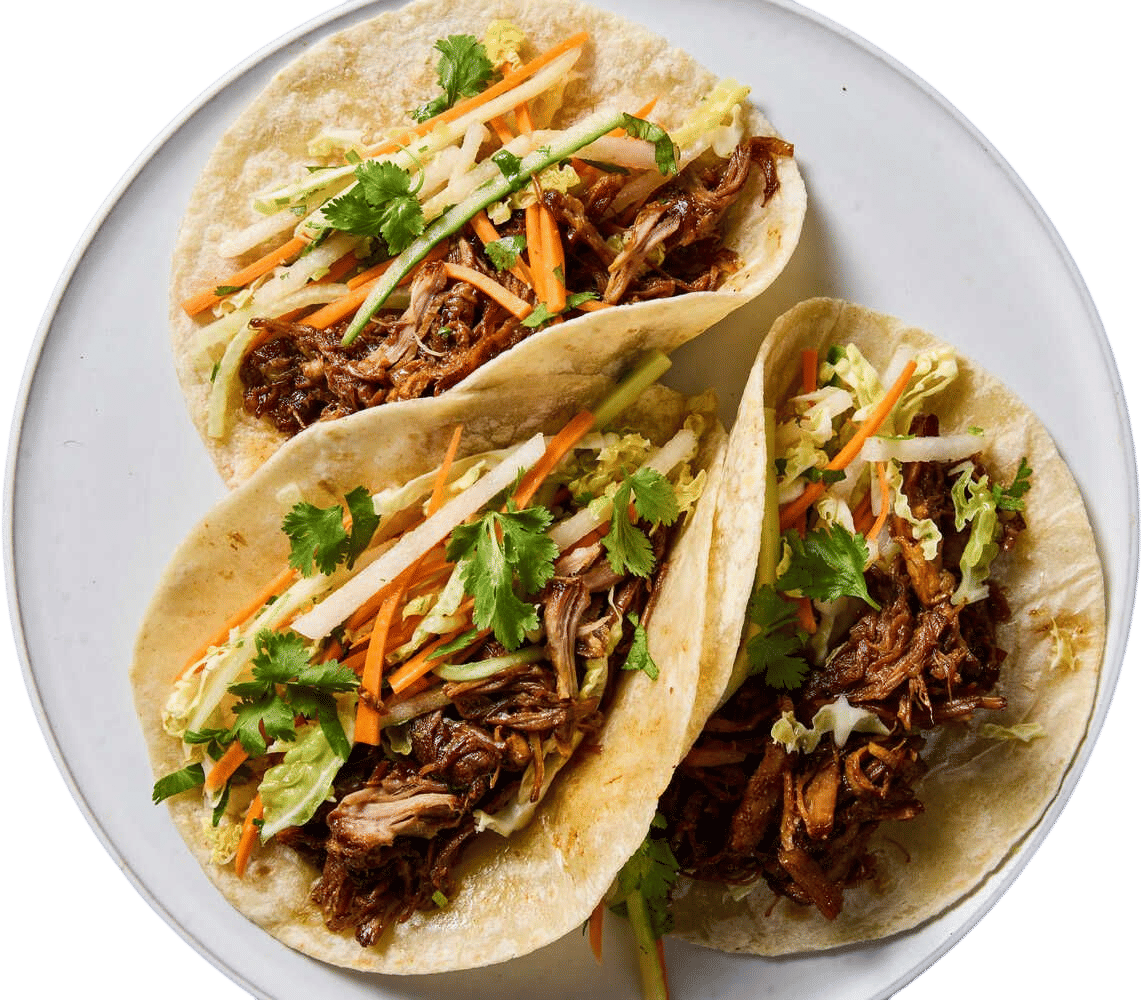 Slow Cooker Pork Tacos With Hoisin and Ginger (Sam Sifton)