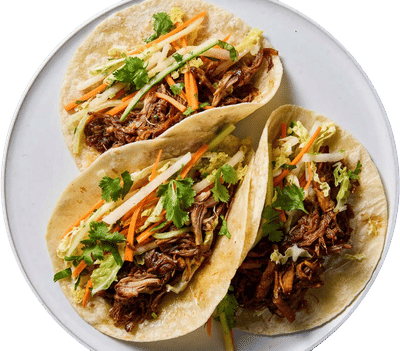 Slow Cooker Pork Tacos With Hoisin and Ginger Recipe
