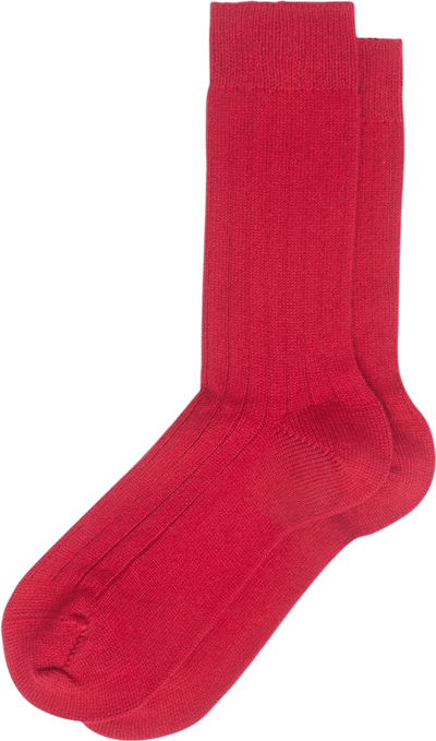 Women's Ribbed Cashmere Socks