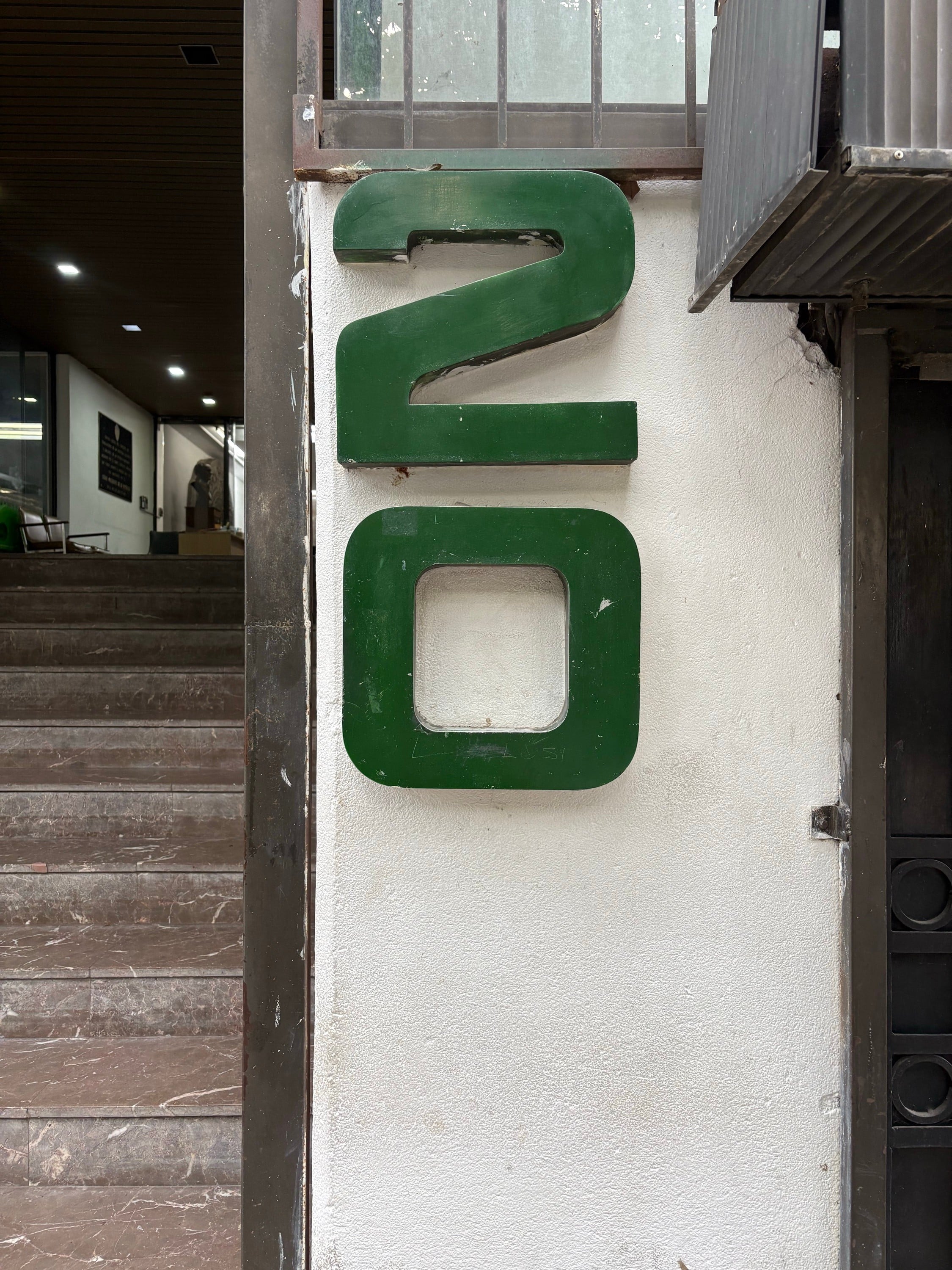 A visual catalog of building numbers