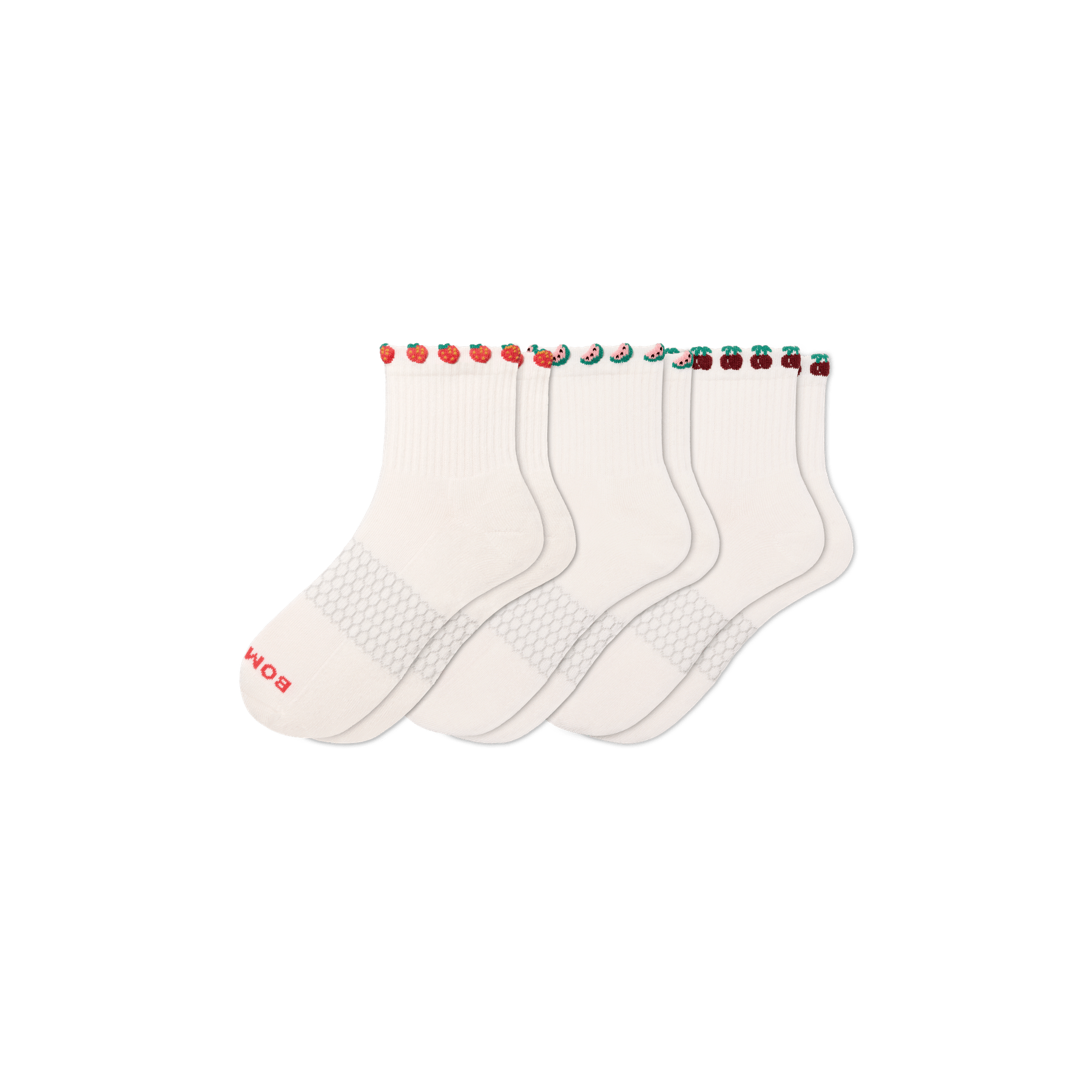 Bombas Women's Farmer's Market Quarter Sock 3-Pack