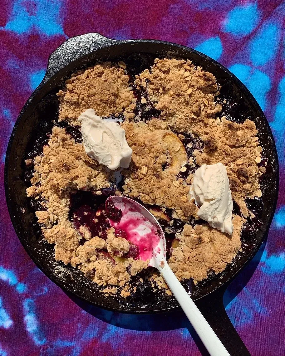 any fruit crisp