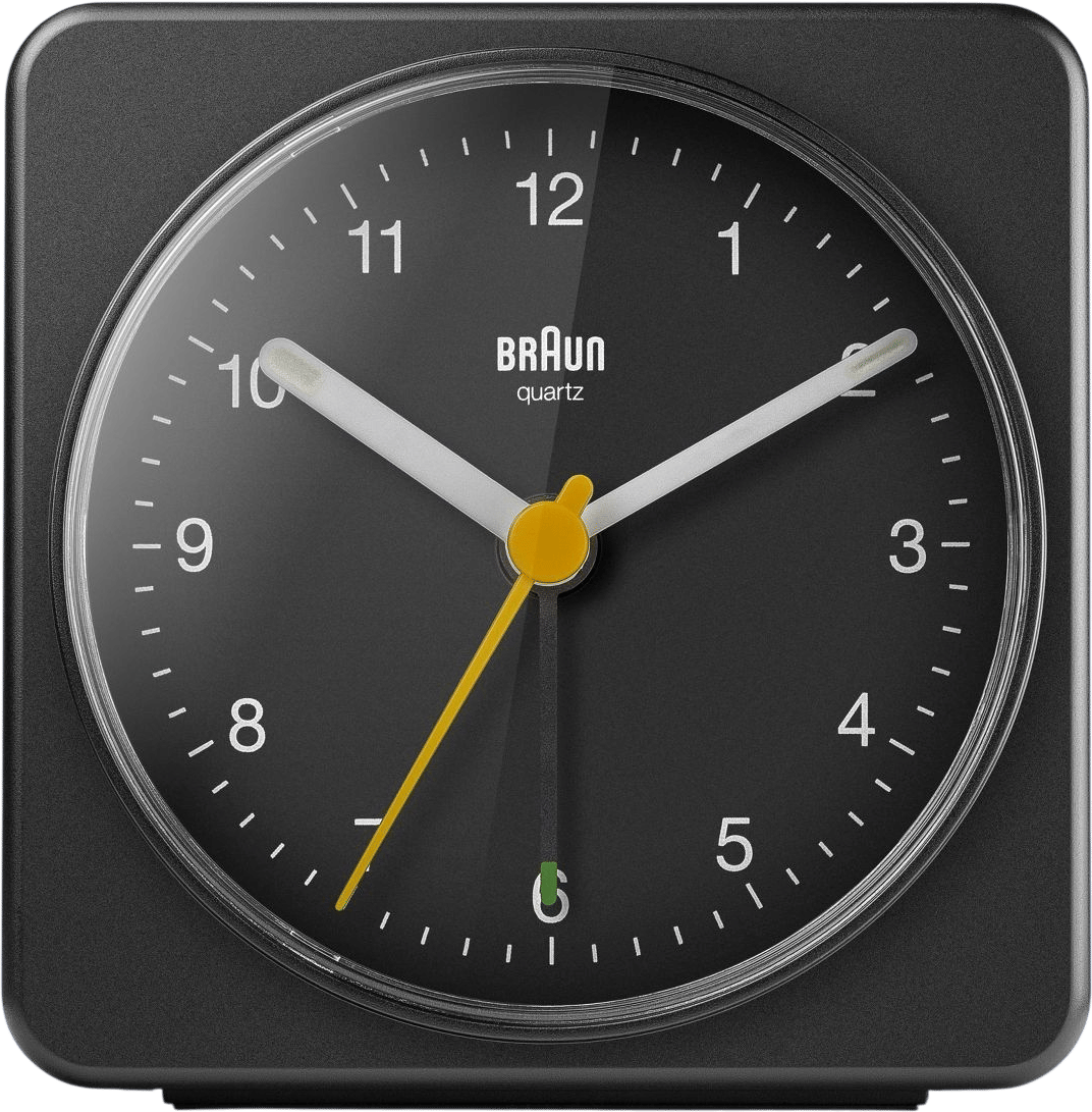 Braun Classic Analog Alarm Clock
