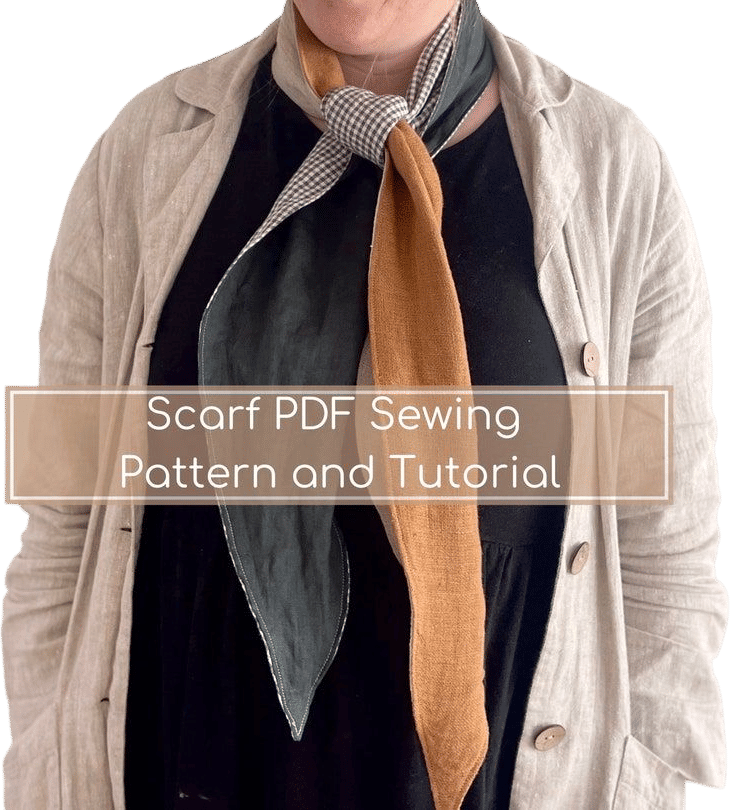 Scarf Sewing Pattern - Neck Warmer