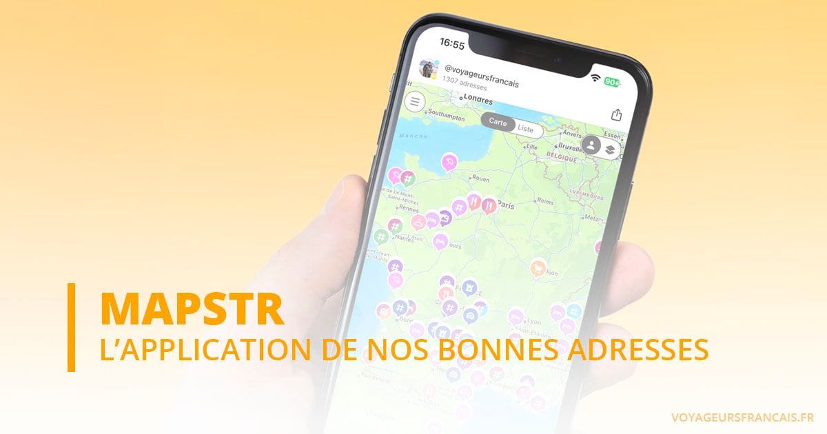 Mapstr: l'application pour ne plus oublier ses bonnes adresses