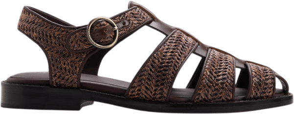 G.H. Bass Women's Fisherman Sandal Medium brown